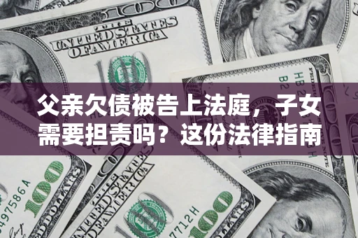 北京父亲欠债被告上法庭，子女需要担责吗？这份法律指南必须看完