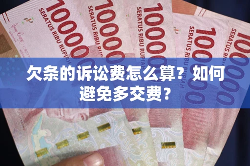 北京欠条的诉讼费怎么算？如何避免多交费？