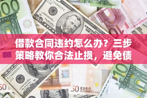 北京借款合同违约怎么办？三步策略教你合法止损，避免债务危机升级