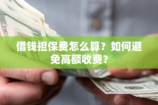 北京借钱担保费怎么算？如何避免高额收费？
